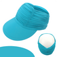 🏖️Hot sale in summer 50%off🔥 Women's Ruched Sun Visor Hat👒