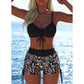 🩱 50% OFF! ✨ Women's Bikini Set – Drawstring Top, Boy Shorts, Multiple Styles 🏖️