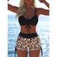 🩱 50% OFF! ✨ Women's Bikini Set – Drawstring Top, Boy Shorts, Multiple Styles 🏖️