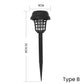 🔥50% off for a limited time⏰Solar Mosquito Zapper Lamp Stake