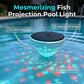 🏖️Hot sale in summer🔥Solar Floating Pool Light with Fish Projection🚿
