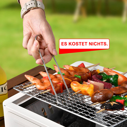 🍖 50% OFF NOW! 🏕️ Outdoor Multifunctional Camping Charcoal Grill – Foldable & Portable，easy- beach BBQs – grill anywhere 🔥