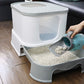⏰🐱50% off for a limited time🔥Nice gift* 2 in 1 Cat Scoop Integrated Shovel Bucket🐈