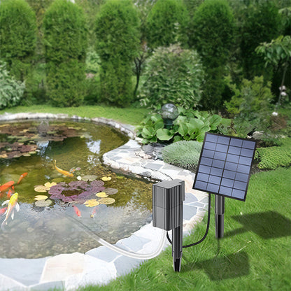 ☀️🌿 Solar Pond Aerator – Continuous oxygenation, eco-friendly, no electricity, simple setup-Q