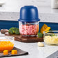 ⏰Cordless Multifunctional Mini Electric Food Processor, Wireless Portable Kitchen Chopper for Minced Meat, Garlic & Baby Puree, Fast Food Prep Kitchen Helper-Q