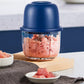 ⏰Cordless Multifunctional Mini Electric Food Processor, Wireless Portable Kitchen Chopper for Minced Meat, Garlic & Baby Puree, Fast Food Prep Kitchen Helper-Q