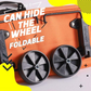 ⏰Last Day Promotion Only £7.99 ‼️🛒2-in-1 Foldable Shopping Cart✨Portable Lightweight Grocery Trolley
