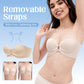 ✨HOT SALE✨ 50% OFF 🧊Removable Straps Wire-Free Gathering Bra🏖️