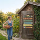 💖Limited-time 50% OFF🏡Rustic Wooden Garden Hanging Sign Wall Decor Plaque-Q
