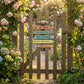 💖Limited-time 50% OFF🏡Rustic Wooden Garden Hanging Sign Wall Decor Plaque-Q
