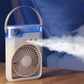 🔥SUMMER HOT SALE £18.99!!⚡0K+ SOLD!🧊❄️Portable Air Conditioner – Triple‑nozzle mist + fan, ice‑compatible for extra chill. 200ml tank, 7 colours, 5 speeds. Your personal summer oasis! 💨✨-Q