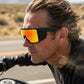 Protective Cycling Sunglasses with Wide Vision