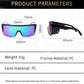 Protective Cycling Sunglasses with Wide Vision