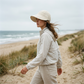 ⏳LAST DAY SALE: ONLY ￡11.99!!🎁✨Women’s UPF 50+ Elegant Foldable Sun Hat – Wide-Brim Cotton Bucket Hat with Neck Flap & Adjustable Strap 🌞🇬🇧