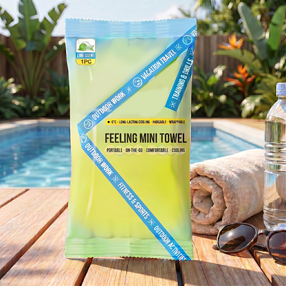 🧊BUY MORE GET MORE FREE💦 Instant cooling towel – portable, breathable, perfect for workouts & travel!-Q