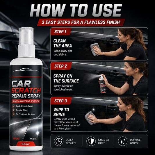⏳LAST DAY - Buy 1 Get 1 Free!!🚗Chicssleek® Universal Car Scratch Repair Spray