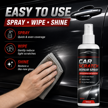 ⏳LAST DAY - Buy 1 Get 1 Free!!🚗Chicssleek® Universal Car Scratch Repair Spray