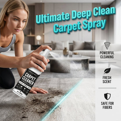 🏆Last Day Special Price £6.99! 🛋️Buy 2 Get 1 Free🎁Chicssleek® Deep Clean Carpet Spray – Industrial-Strength Formula | Perfect for Auto Interiors, Sofas & Rugs, Effortless Stain Removal ✨