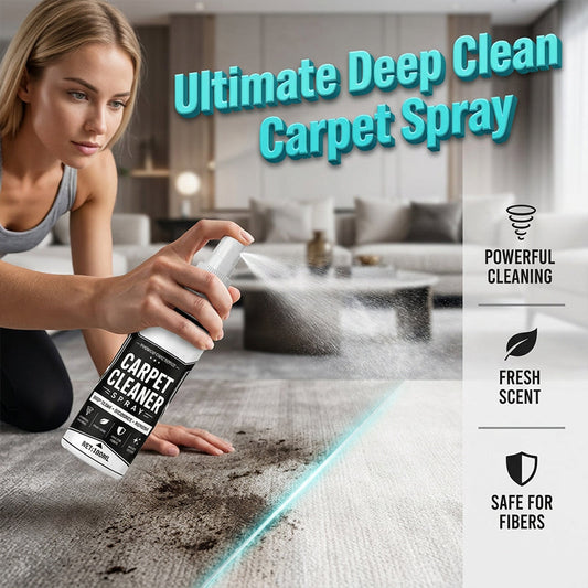 🏆Last Day Special Price £6.99! 🛋️Buy 2 Get 1 Free🎁Chicssleek® Deep Clean Carpet Spray – Industrial-Strength Formula | Perfect for Auto Interiors, Sofas & Rugs, Effortless Stain Removal ✨