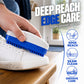 All-in-One Shoe Cleaning Brush with Built-In Cleaner