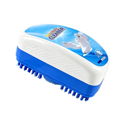 All-in-One Shoe Cleaning Brush with Built-In Cleaner