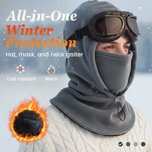 ⌛💝70% OFF!!!-Ready for Winter!❄️Thermal Balaclava Face Mask | Wind‑Proof Winter Hood for Skiing, Cycling & Hiking