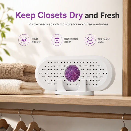 ⏳LAST DAY SALE ONLY￡7.99! ✨BUY 2 GET 1 FREE✨Chicssleek® Mini Reusable Household Dehumidifier
