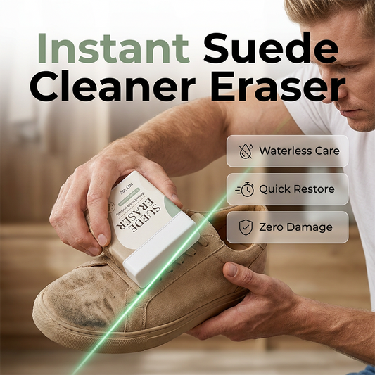 🔥HOT SALE 50% OFF!!!👜Chicssleek® Suede Eraser Cleaner – Waterless Shoe & Bag Cleaner, Removes Scuffs & Dirt from Suede, Nubuck & Leather Surfaces 👞